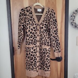 Olive & Oak Women's Sweater/Cardigan Dress